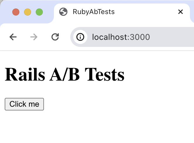 Basic Ruby app